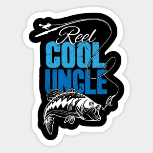 Reel Cool Uncle Sticker